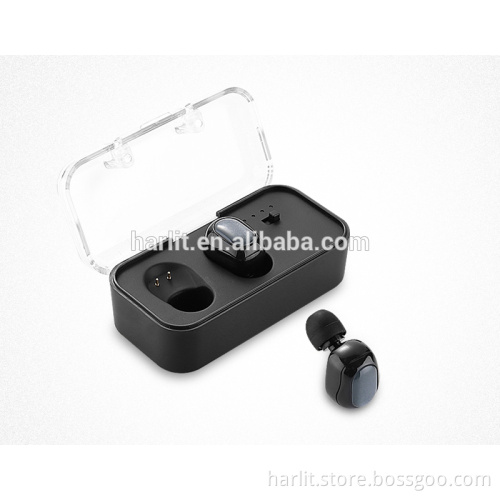 Hot Sell In-Ear Mobile Phone Bluetooth Headphones Wireless Headphones with Mic And Charger Case